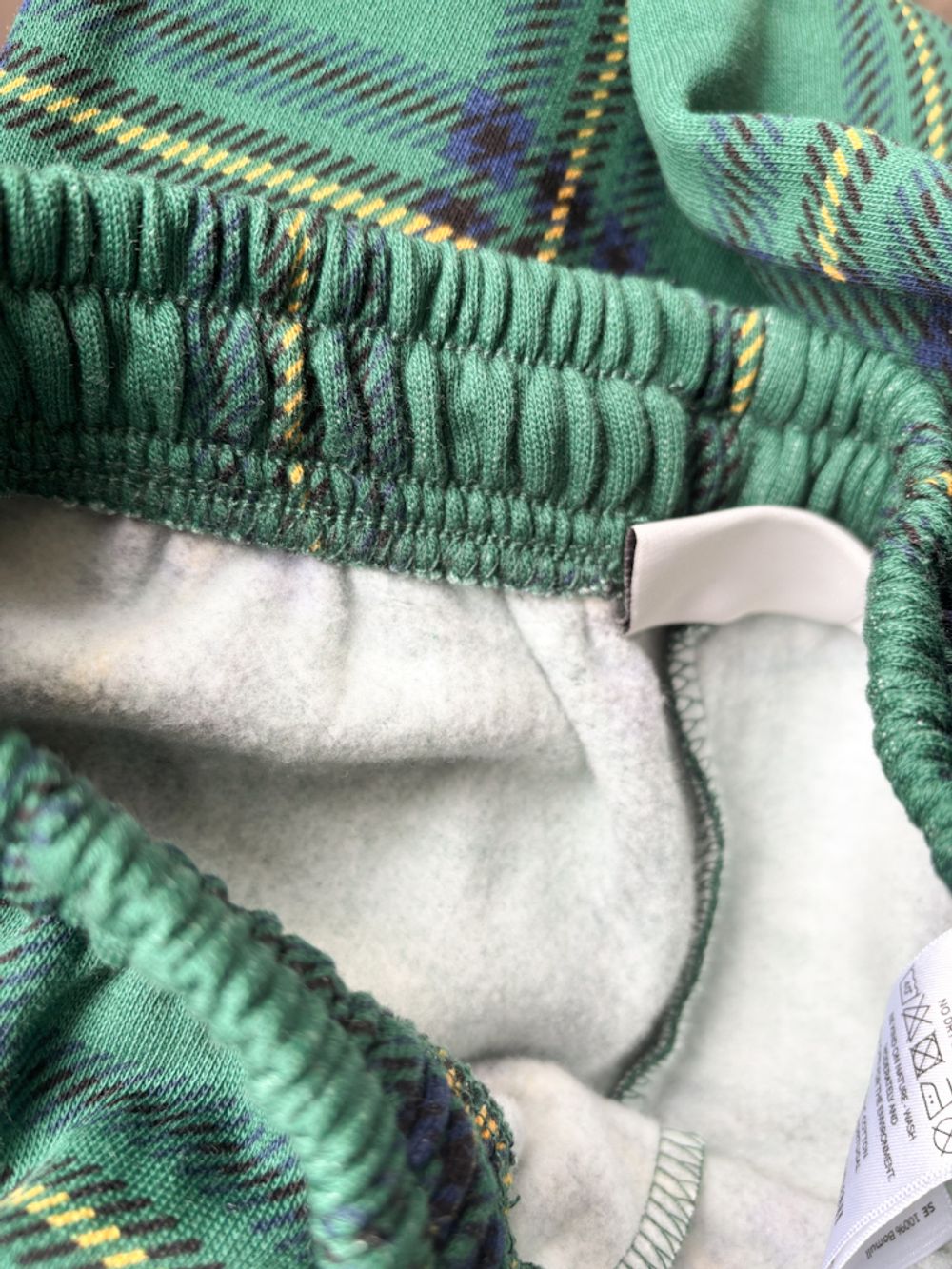 Новые хлопковые брюки Mini Rodini, 140