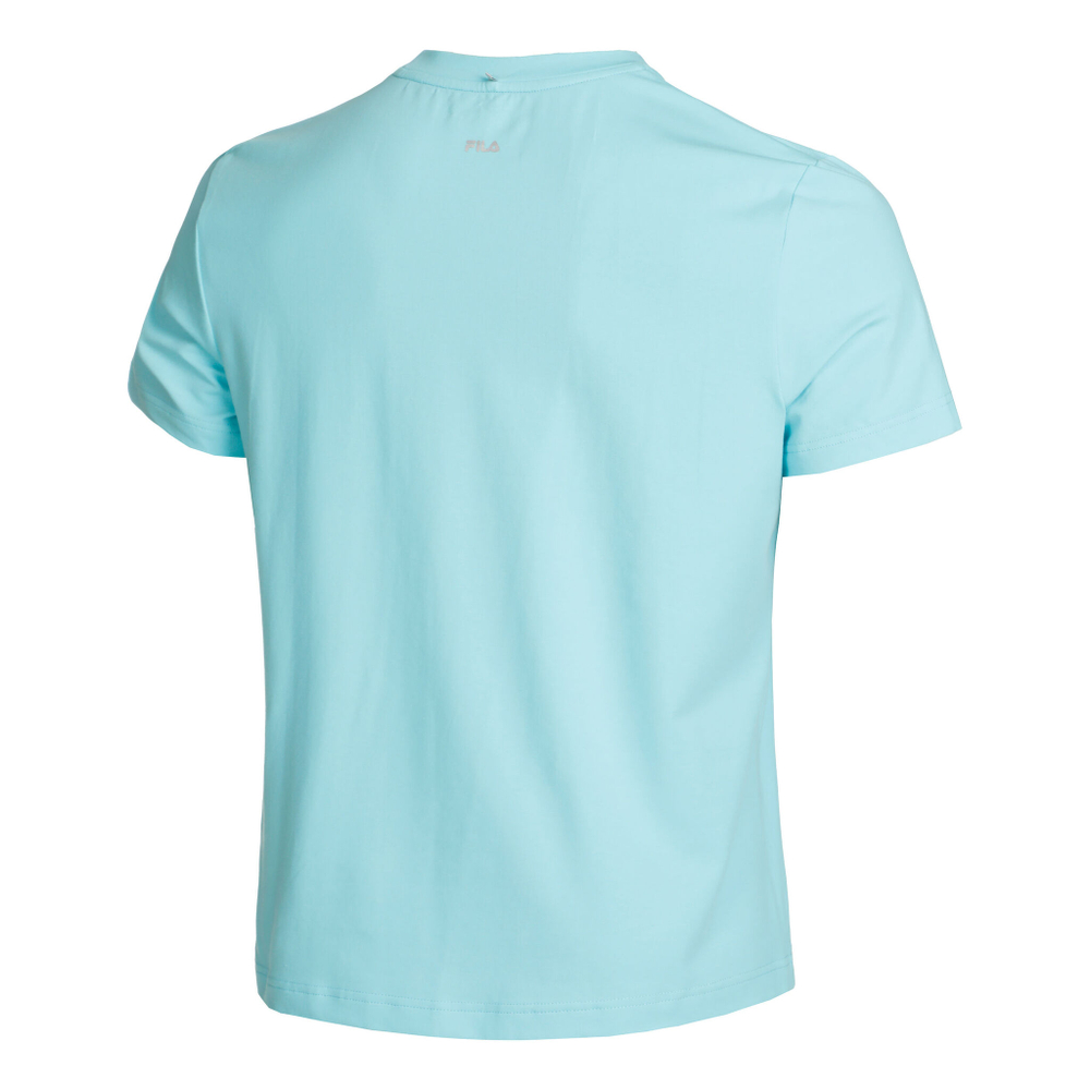 Мужское теннисное поло Fila Nevio T-Shirt Men - Turquoise, Blue