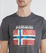 Футболка S-GUIRO Napapijri - серый(NP0A4H22)