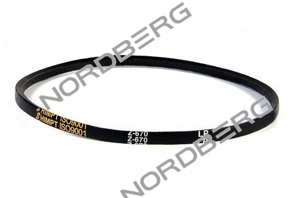 Ремень A-670 клиновый