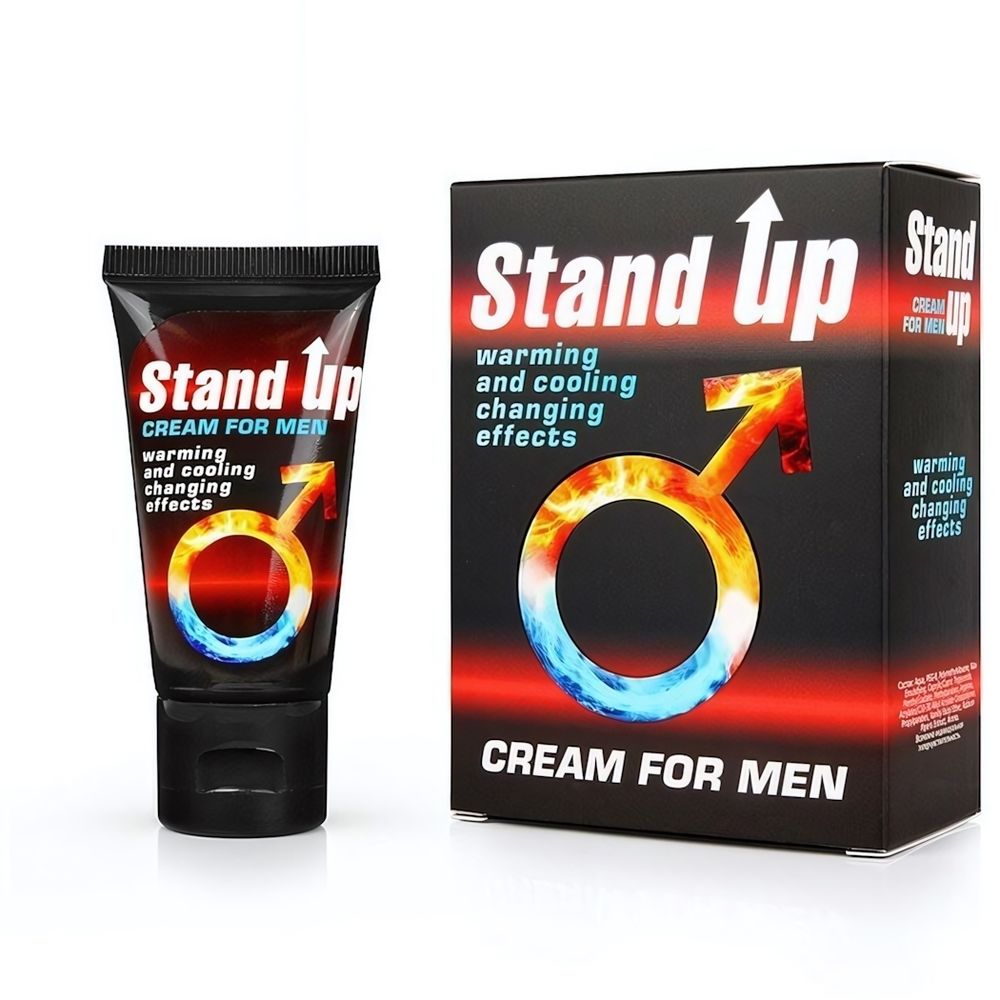 Возбуждающий крем для мужчин Stand Up (25 г) (Цвет: белый)