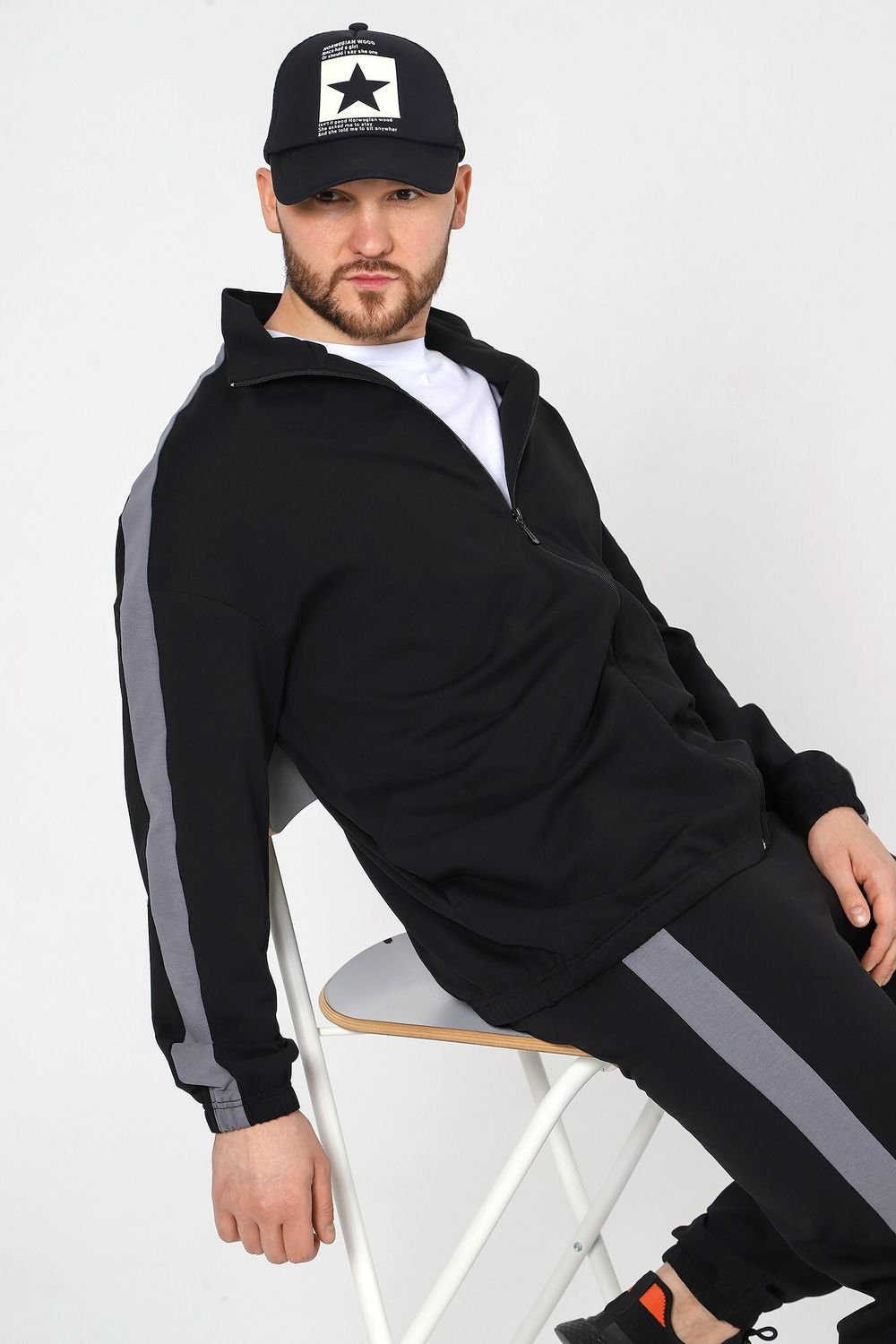 Костюм мужской Орион-2 Виотекс ЧЁРНЫЙ