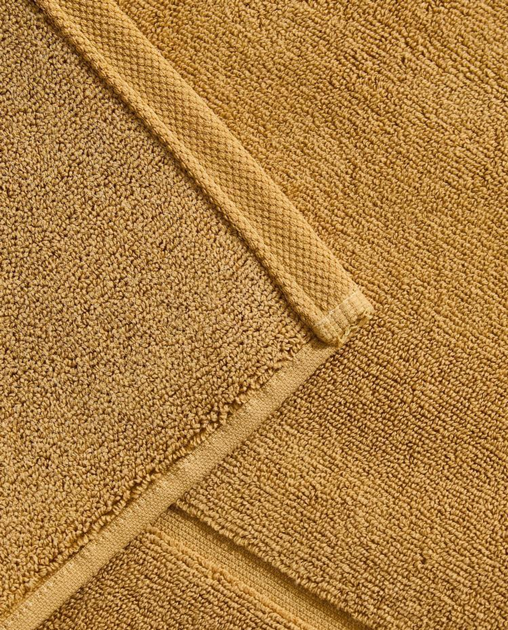 ZARA HOME ХЛОПКОВЫЙ НЕСКОЛЬЗЯЩИЙ КОВРИК ДЛЯ ВАННОЙ, ГОРЧИЧНО-ЖЕЛТЫЙ