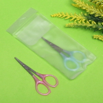 Ножницы маникюрные из нержавеющей стали «Ультрамарин», цвет серебро, 4.5*9см.