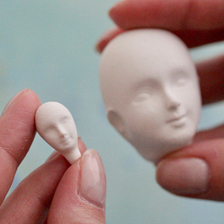 Молд для лепки лица (4 оттиска)