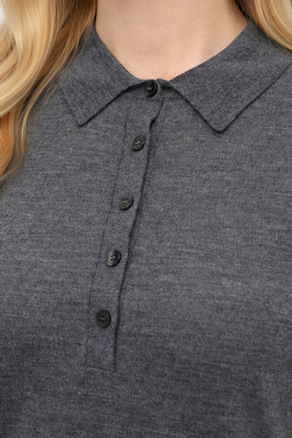 BOSS Поло из мериносовой шерсти