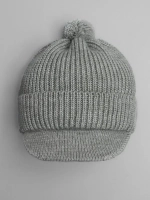 Шапка для мальчика с козырьком на осень