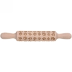 Скалка деревянная фигурная «Лапки» 28*4,5см