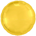 Шар фольгированный Круг 76 см (Золотой)