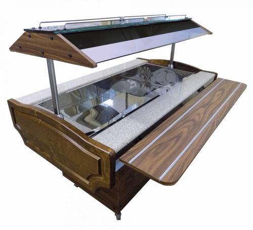 Шведский стол БЗТО – Охлаждающий «Иней ШСО» облицовка пластик/полка пластик