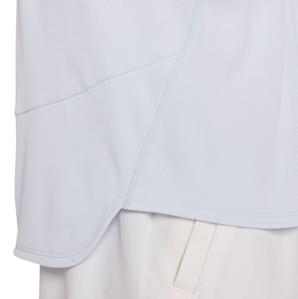 Мужское теннисное поло NikeCourt Slam Dri-Fit Adventage Tennis Polo - footbal grey/medium ash - Фиолетовый