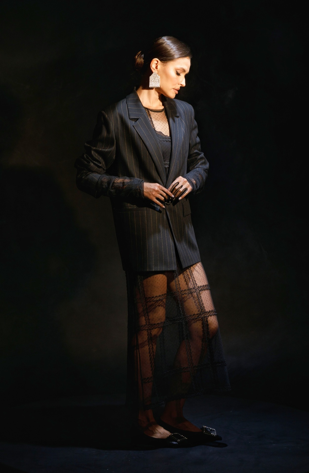 Платье круж. Dior