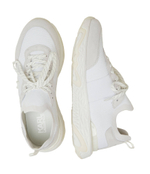 Кожаные кроссовки blaze monogram kc knit mix Karl Lagerfeld - белый(KL52440)