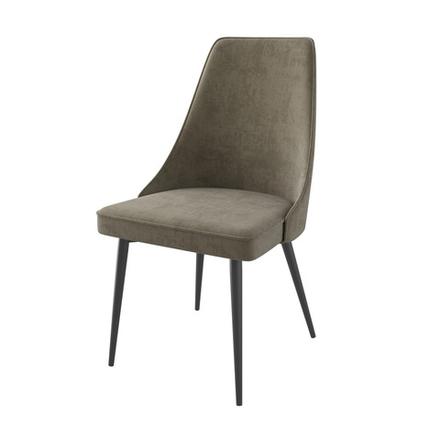 Стул LEO, ЧЕРНЫЙ/LATTE LUX b5