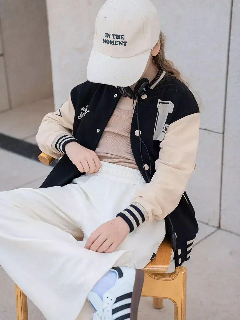 Брюки трубы детские осенние