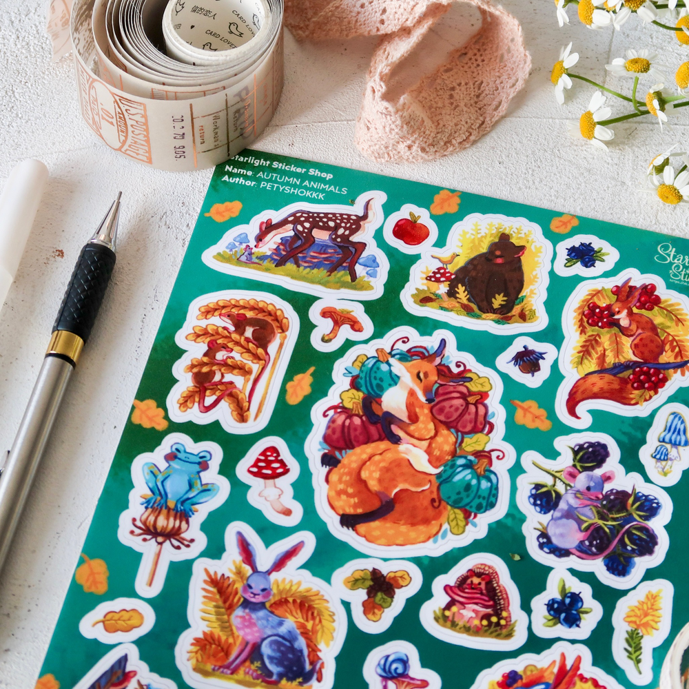 MINI PACK AUTUMN ANIMALS
