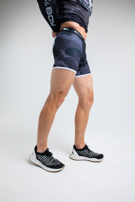 Плавки/Боксеры мужские Bad Boy серый камуфляж