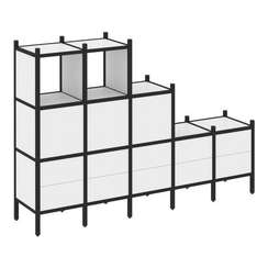 Лофт Прямой стеллаж VR.L-19  2110*446*1458