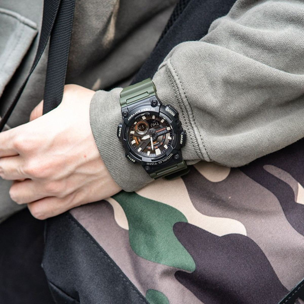 Часы CASIO STANDARD, AEQ-110W-3A