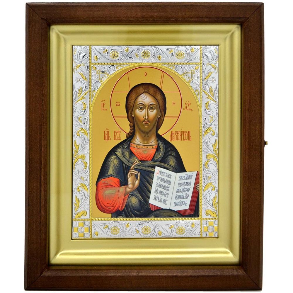 Господь Вседержитель. Икона, писанная в монастыре.