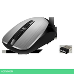 Мышь Sven RX-380W серый металлик (SV-020606)