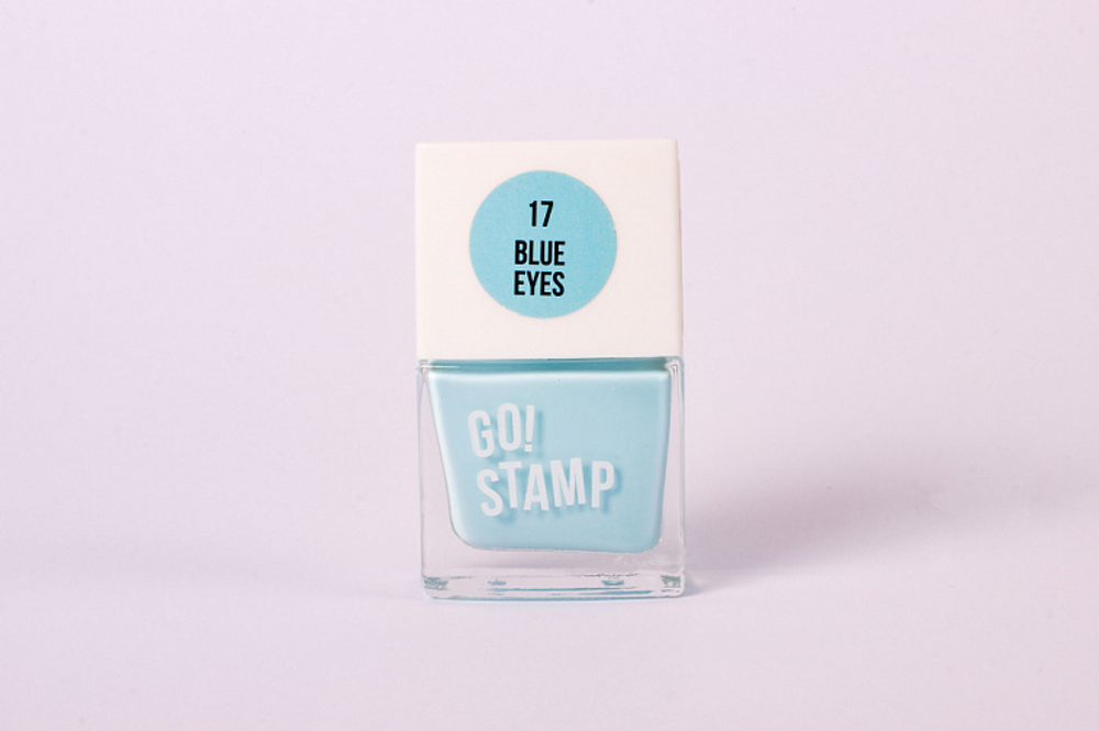 Лак для стемпинга Go Stamp 17 Blue eyes