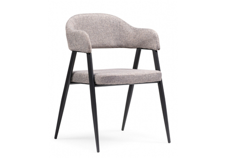Стул на металлокаркасе Woodville Twin gray, black
