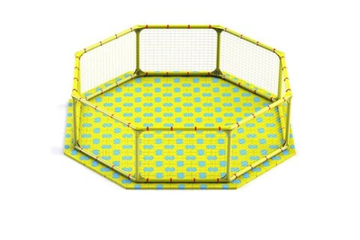 Большой детский манеж Leco-IT Outdoor Plus гп230715 диам. 270см.