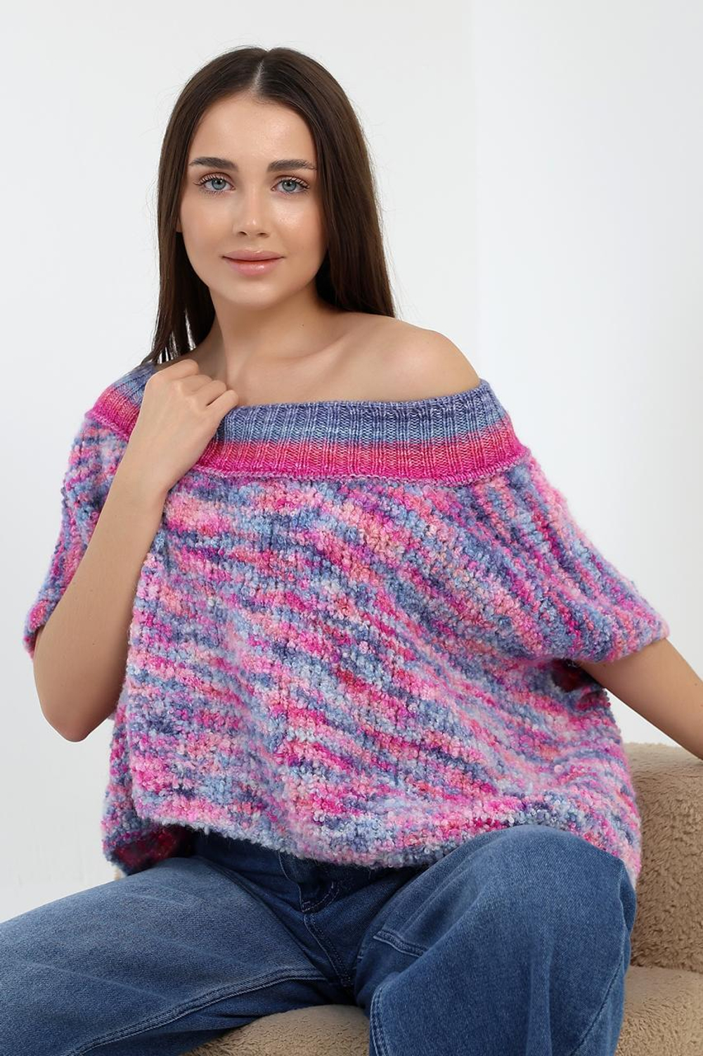 O’YARN BOUCLE ALPACA яркий, 100г