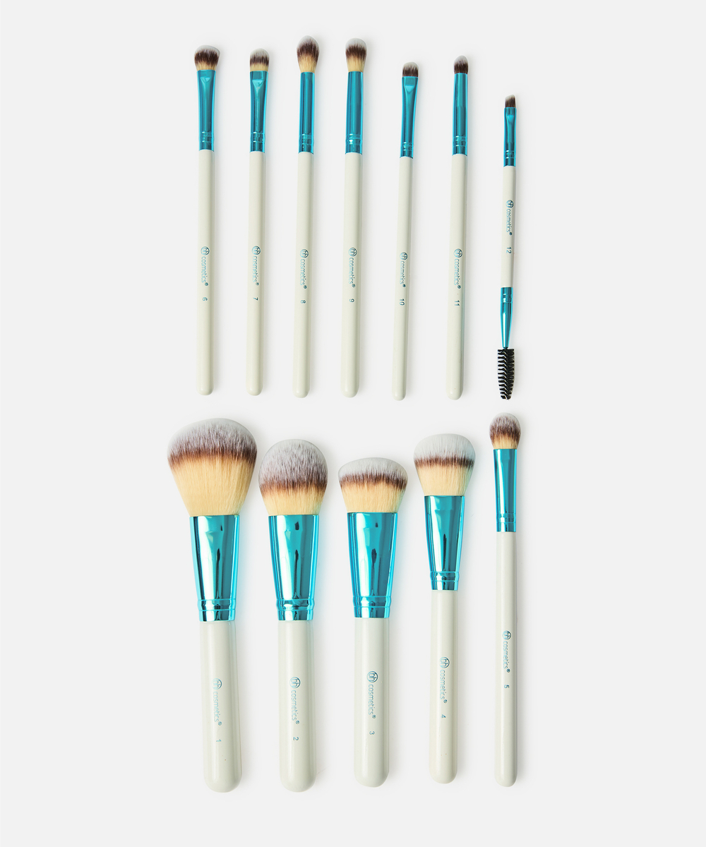 BH Cosmetics Poolside Chic 12 piece brush set