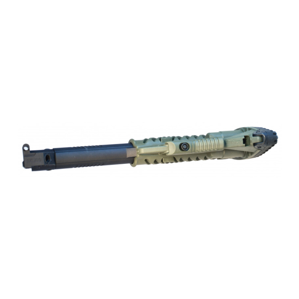 Тактический телескопический приклад GLR-16 с трубой AK 100A+ со складным адаптером АК-102, АК-104, АК-105, цвет зеленый, RUS Defense