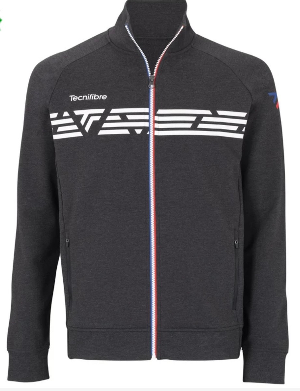 Tecnifibre knit jacket blk heather S