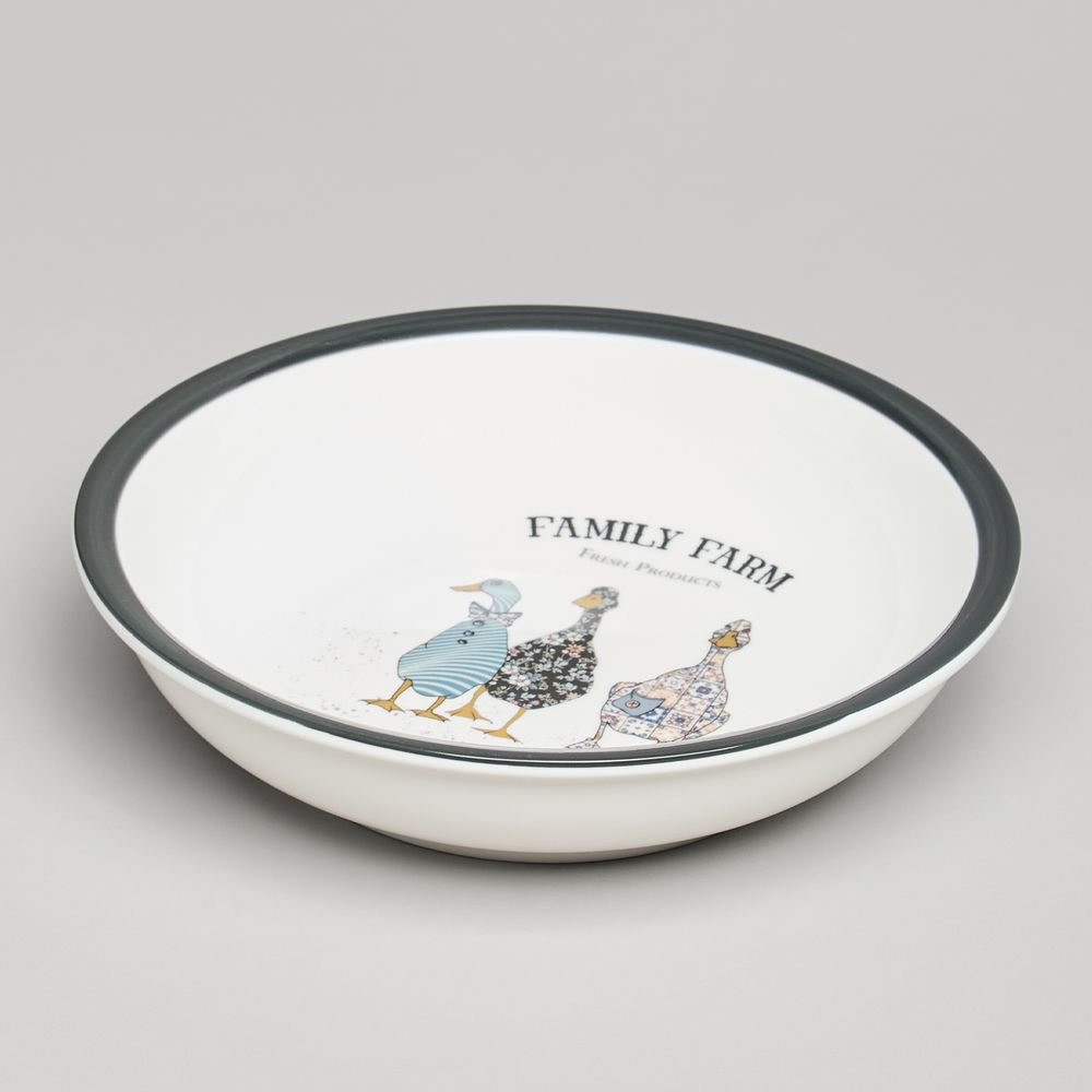 ТАРЕЛКА СУПОВАЯ LEFARD "FAMILY FARM" 800 МЛ 21*5 СМ (КОР=16ШТ.)