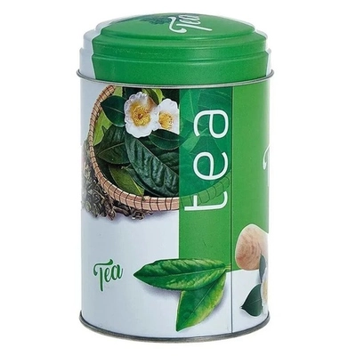 Банка жестяная Сканди Ц99h145v110-02023 Tea зел