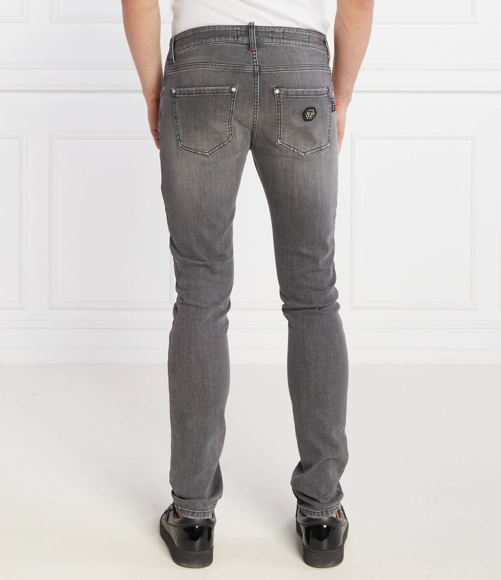 Джинсы Denim Trousers Philipp Plein - пепельный (MDT3554 PDE004N)