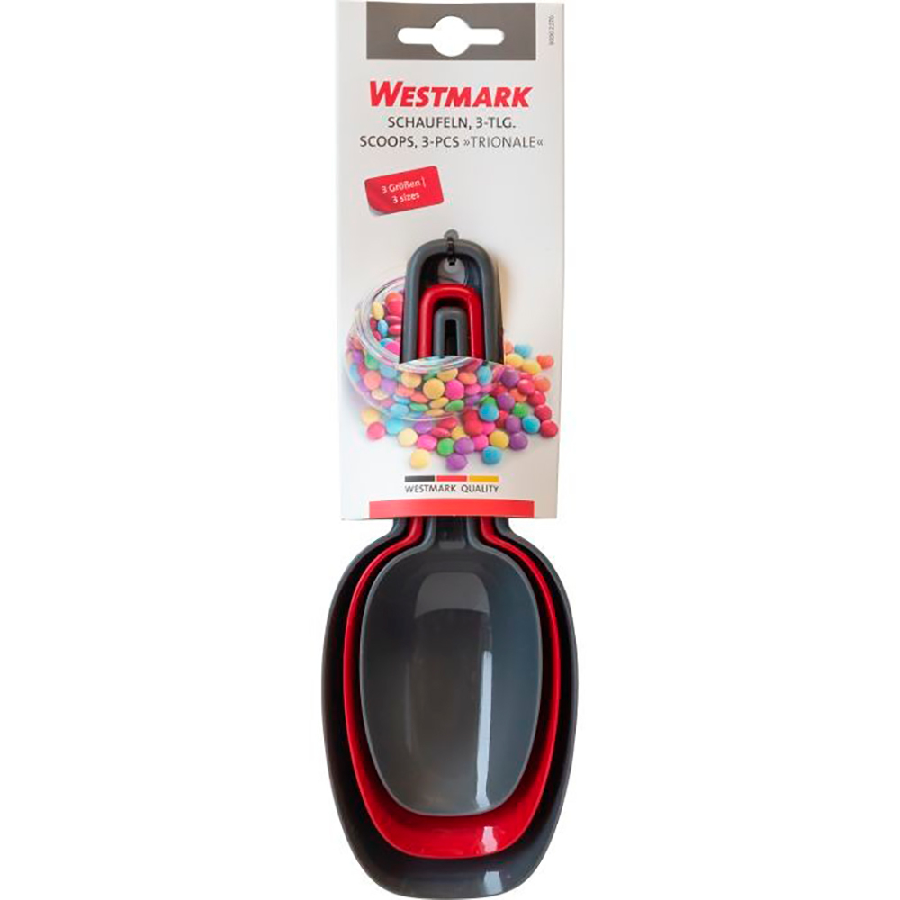 Набор мерных совоков 3шт Westmark Plastic tools