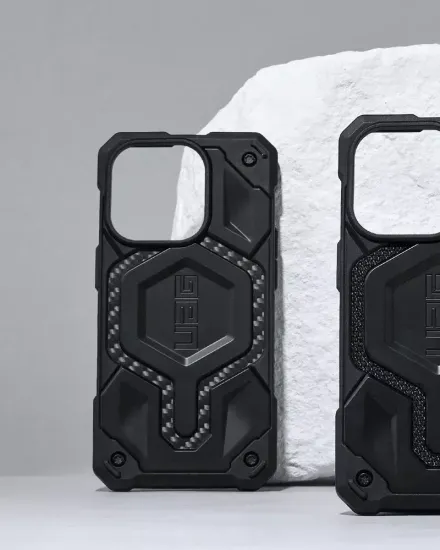 Чехол с поддержкой MAGSAFE Uag Monarch Pro для iPhone 14 6.1", цвет черный (Black)