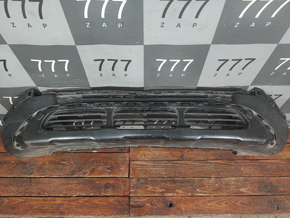 Юбка переднего бампера Citroen C3 Aircross 17-21 Б/У Оригинал YQ00157880