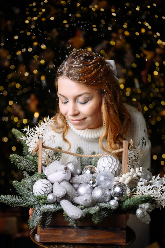 Новогодняя композиция Снежный бум