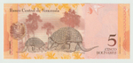 Venezuela, 5 Bolívares, 2014, UNC