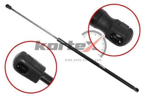 Упор капота Audi A4 00-08 газовый (KORTEX)