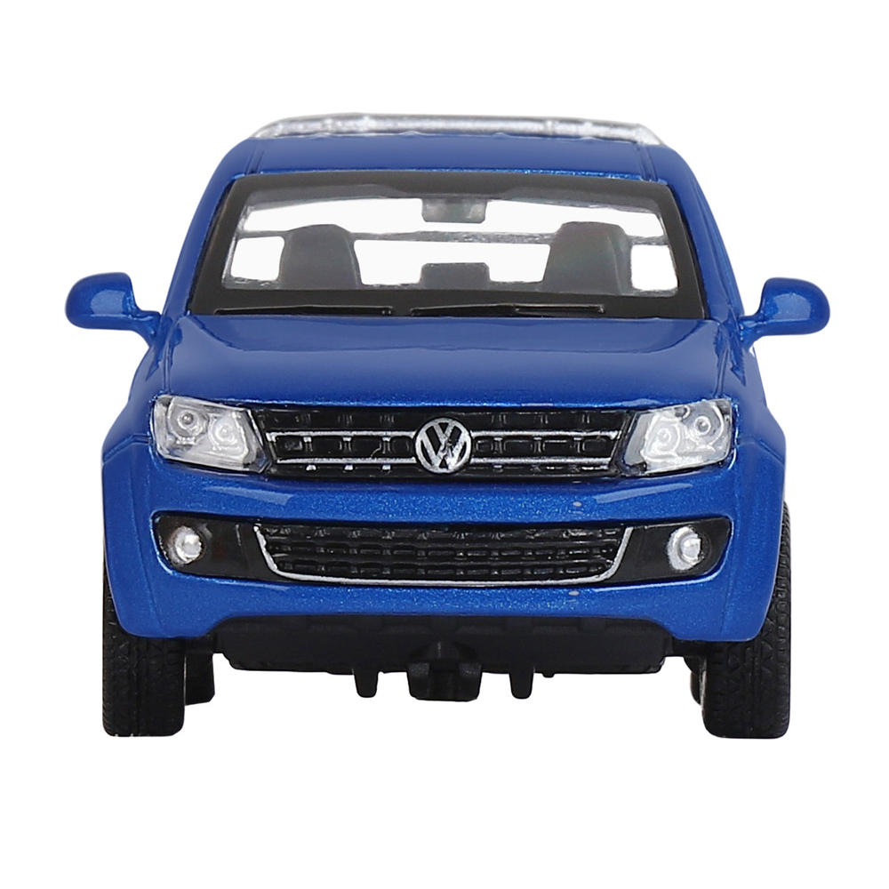 Модель  1:46 Volkswagen Amarok, синий,   инерция, откр. двери