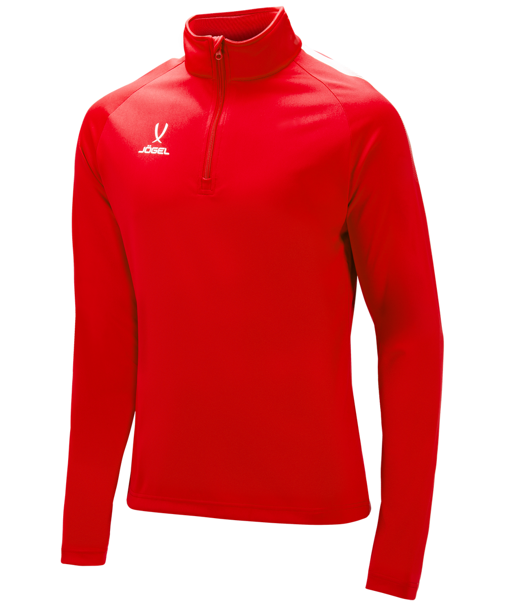 Джемпер тренировочный CAMP Training Top 1/4 Zip, красный, детский