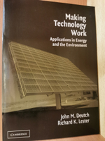 Making Technology Work: Applications in Energy and the Environment