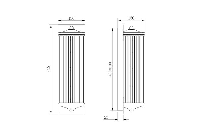 Бра Garda Decor K2KG0604W-1