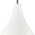 803030 Подвес PENTOLA 1х40W E14 ХРОМ/БЕЛЫЙ