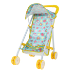 Коляска для кукол сидячая, пакет B5327-7A