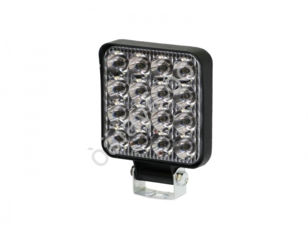 Прожектор LED -квадрат 16W (85*20*850) 16LED 16*1Вт (12-36в) шт 12в161  M5