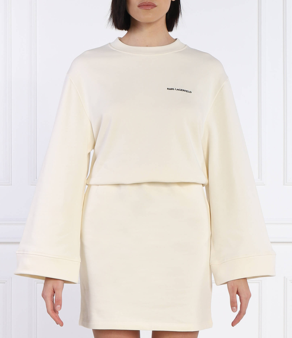 Платье Karl Lagerfeld - кремовый(241W1353)