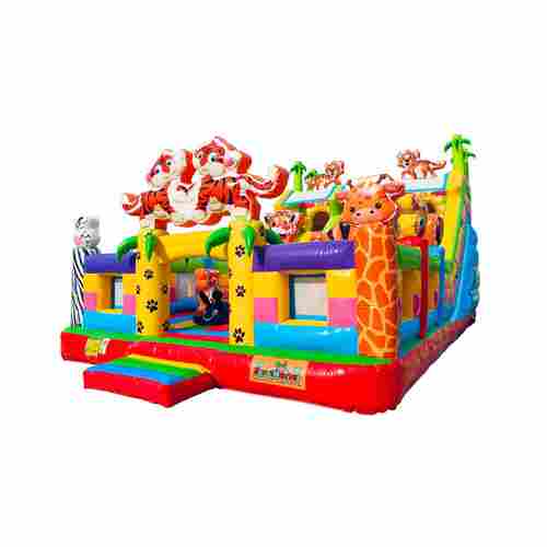 Коммерческий надувной батут «Тигриная страна 3», 10*6*5,5 м